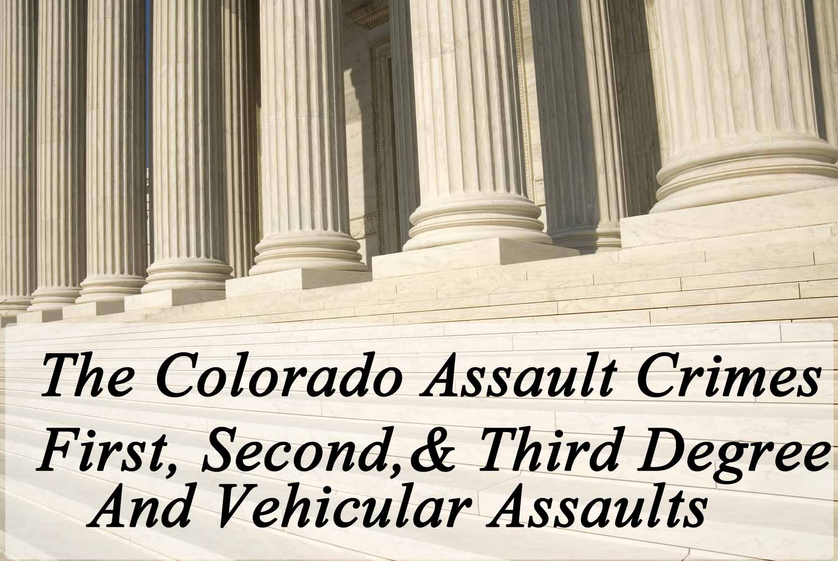 The Colorado Crime Of Menacing 18-3-206 - Colorado Violent Assault